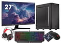 Miniatyrbild 1 av 2: VIST PC Gaming Ryzen 5 5600G - 16 GB RAM - 1 TB M.2 SSD - WIFI - 27" - Windows 11 Pro