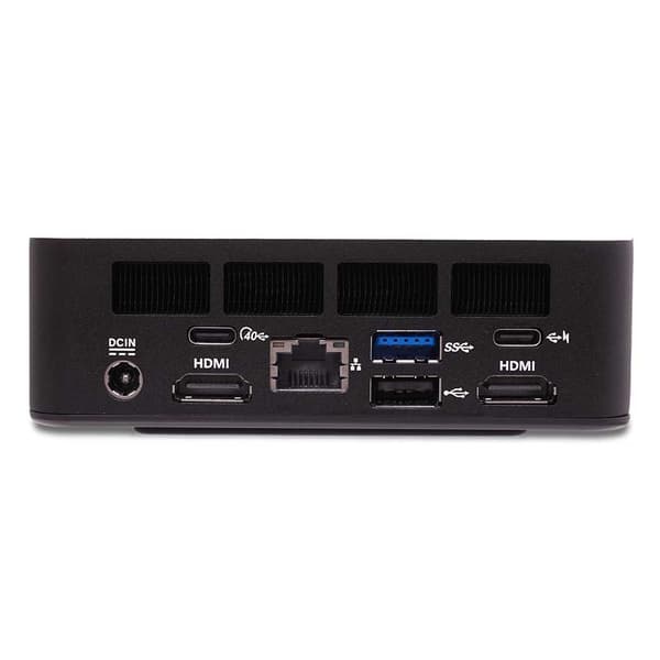 Aopen Den5128 I5-1240p/8gb/512gb Ssd Stationär Dator Svart
