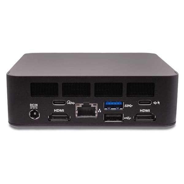 Aopen Den5128 I5-1240p/8gb/512gb Ssd Stationär Dator Svart