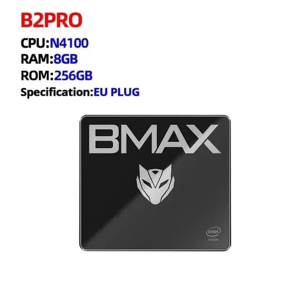 BMAX B2 Pro Mini PC, 8GB RAM, 256GB SSD,8GB 256GB