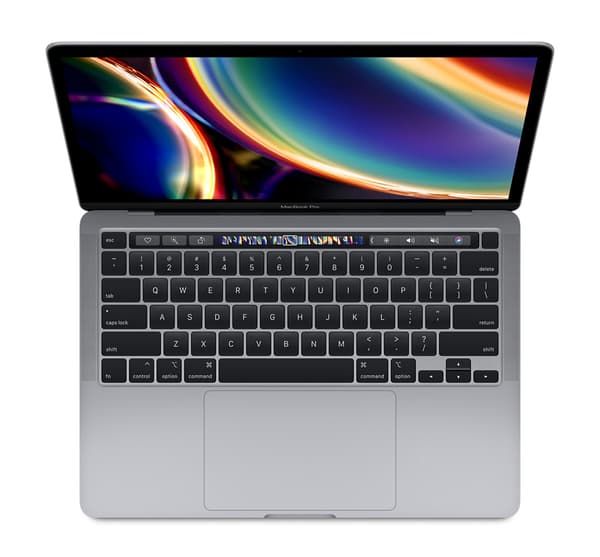 Apple MacBook Pro 13" 4TBT Mid 2020 Intel Quad-Core i7 2.3 GHz 32 GB RAM 512 GB SSD Space Gray  Grade B Refurbished