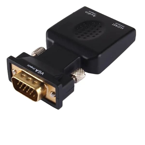 1080P VGA till HDMI-kompatibel kvinnlig omvandlaradapter för PC Laptop till HDTV