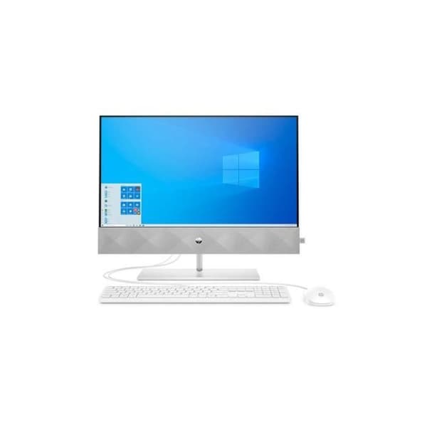 HP Pavilion 24 k0002nf 23,8" allt-i-ett PC AMD Ryzen 5 8GB RAM 512GB SSD Snövit