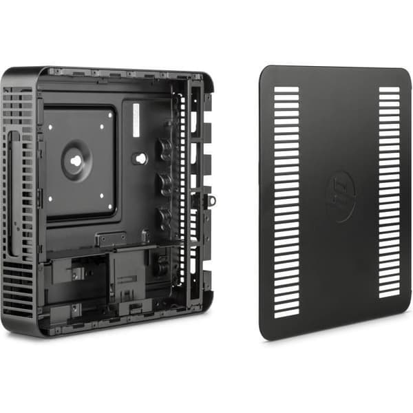 HP Desktop Mini LockBox v2, Desktop, PC, Metal, Black, HP ProDesk 400 G1 DM (Mini), HP ProDesk 400 G2 DM (Mini)