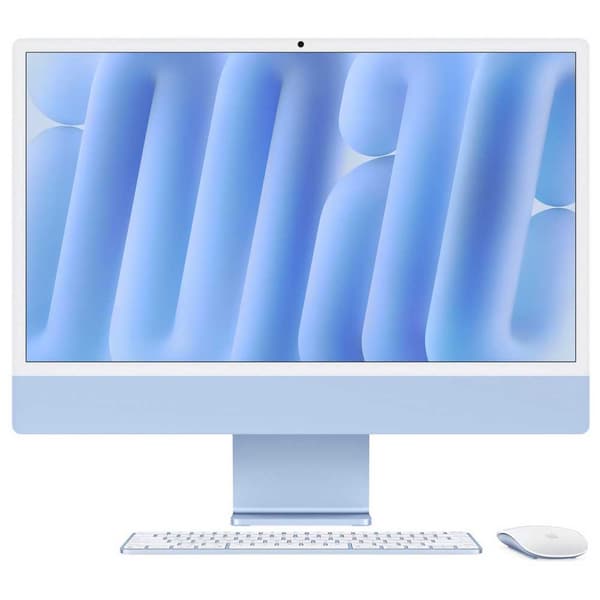 Apple Imac 4.5k 24´´ M4 8cpu 8gpu/16gb/256gb Ssd Blå