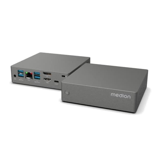 MEDION S06 MD35300 PC - Intel i5-1335U - 512 GB SSD - 16 GB RAM - Intel Iris Xe-grafik - WIN 11