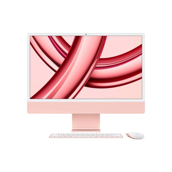 All in One Apple iMac 24" 8 GB RAM 512 GB SSD M3 Rosa