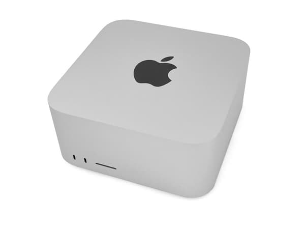 Apple Mac Studio M1 Max 32GB 2TB SSD 10CPU/24 GPU Sølv (2022) - Renoveret - God stand