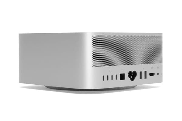 Apple Mac Studio M1 Max 32GB 2TB SSD 10CPU/24 GPU Sølv (2022) - Renoveret - God stand