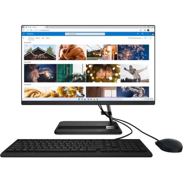 PC All-in-One LENOVO IdeaCentre 3 24IAP7 | Utan Windows - 23,8" FHD - Core i5-12450H - RAM 16 GB - SSD 512 GB