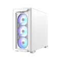 Miniatyrbild 3 av 6: Boîtier PC microATX - ASUS - A23 Plus TG ARGB - Vit - Förinstallerade ARGB-fläktar - Härdat glas