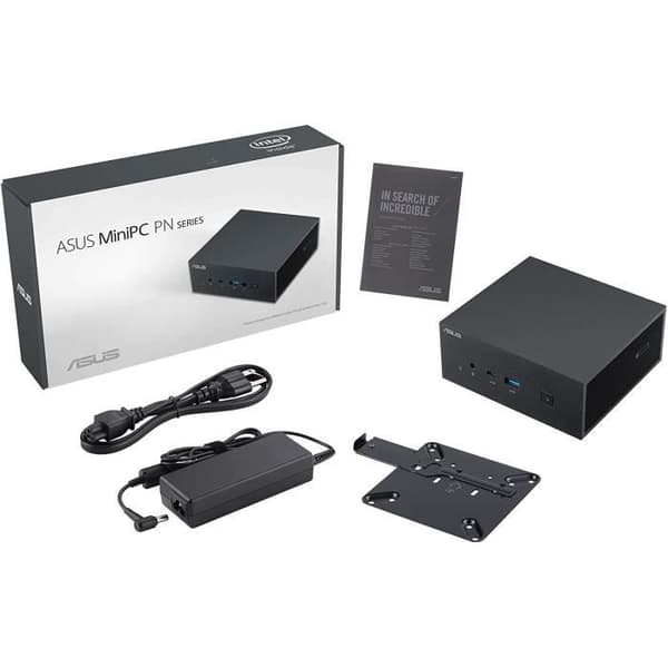 MINI PC - ASUS PN63-BS3018MDS1 Black i3-1115G4 inget operativsystem, ingen hårddisk, inget minne