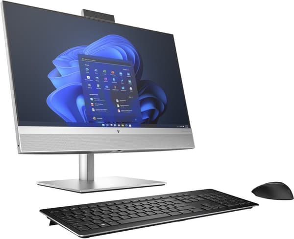 HP AIO EliteOne 840 G9 i5-12500 23,8" FHD IPS 250nits 16GB DDR5 SSD512 Intel UHD W11Pro 3Y på plats