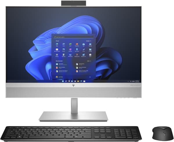 HP AIO EliteOne 840 G9 i5-12500 23,8" FHD IPS 250nits 16GB DDR5 SSD512 Intel UHD W11Pro 3Y på plats