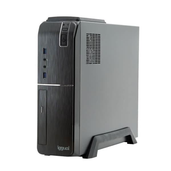 Monterad PC Iggual Tech i3-10100 8GB 240SSD Svart