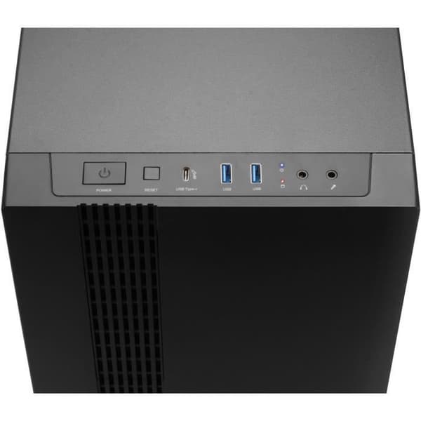 Boîtier HTPC - Chieftec - UK-02B-OP - Svart - Kompakt - ATX Cube
