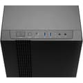 Miniatyrbild 3 av 4: Boîtier HTPC - Chieftec - UK-02B-OP - Svart - Kompakt - ATX Cube