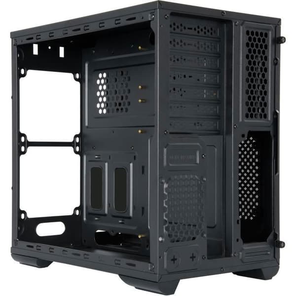 Boîtier HTPC - Chieftec - UK-02B-OP - Svart - Kompakt - ATX Cube