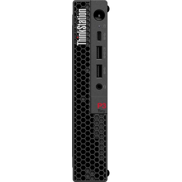 Lenovo ThinkStation P3 Tiny -arbejdsstation, Win 11 Pro (30H00069MT) Sort