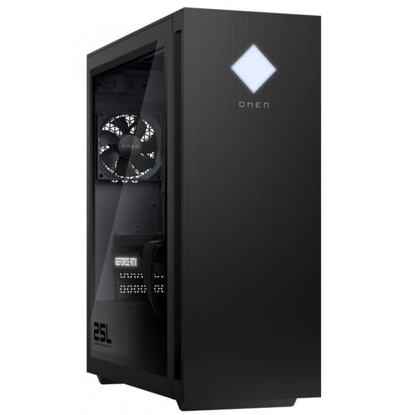 HP Omen 25L GT15-2006no i5 (gen 14) 16GB 512GB SSD RTX 4060 8GB WiFi Win 11 Svart