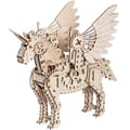 Miniatyrbild 3 av 4: Mr. PlayWood Unicorn Modellkitt i Trä 156 delar