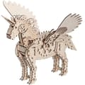 Miniatyrbild 2 av 4: Mr. PlayWood Unicorn Modellkitt i Trä 156 delar