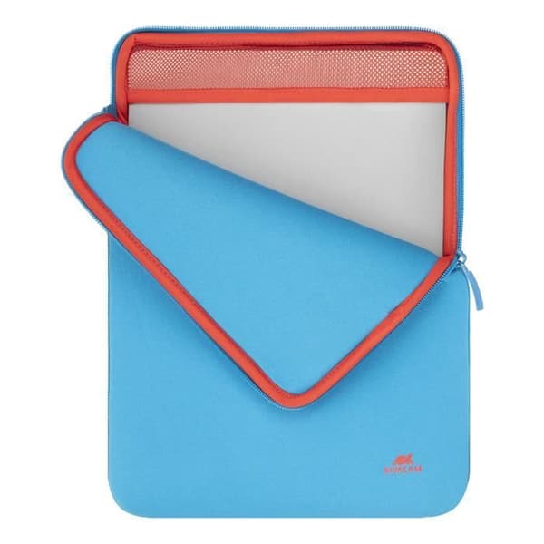 Hus för MacBook Air/Pro 13 tum - RIVACASE - Turkos - Neopren - Vertikal - Ultralätt