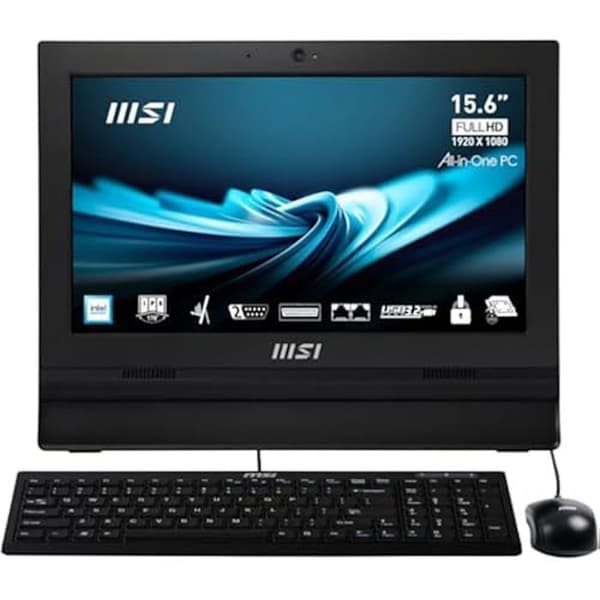 Allt-i-ett-dator - MSI - 00-A60211-007 - 15" - 4 GB RAM - 256 GB SSD - Intel Celeron N100