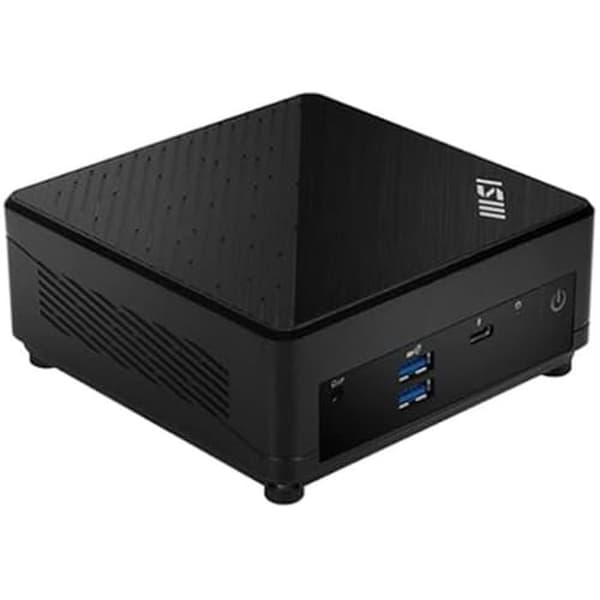 Mini PC - MSI - Cubi 5 12M-254ES - Intel Core i5-1235U - 8 GB RAM - 512 GB SSD Svart