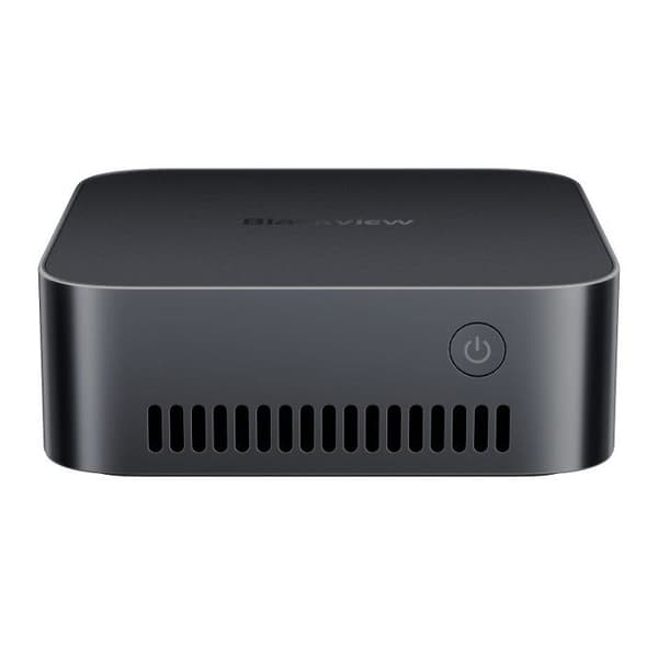 Blackview MP80 Mini PC - RAM 16 GB Lagring 512 GB M.2 SSD, Windows 11 Pro, WiFi 2,4G+5G, Intel Alder Lake N97, 3,60 GHz - Svart