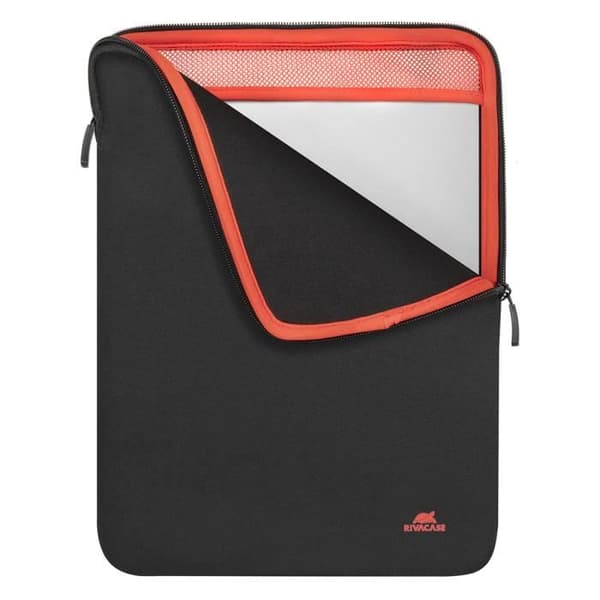 Etui för MacBook Air/Pro 13 tum - RIVACASE - Vertikal - Neopren - Ultrah lightweight - Svart