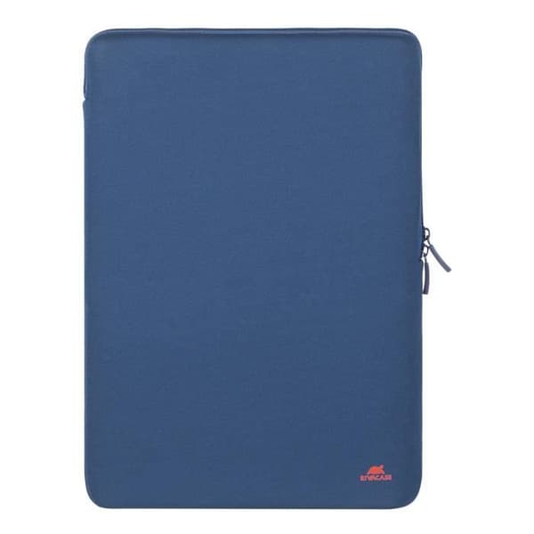 Fodral för MacBook Air 15 tum - RIVACASE - Vertikal - Neopren - Mörkblå - Ultralätt