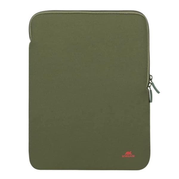Hus för MacBook Air/Pro 13 tum - RIVACASE - Kaki - Neopren - Vertikal - Ultralätt