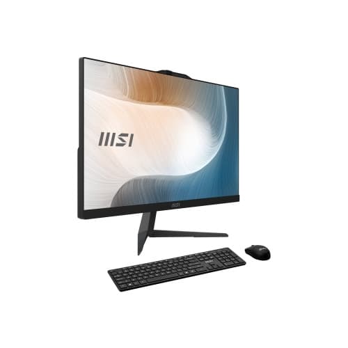 MSI Modern AM242 1M 1219EU - allt-i-ett Core 5 120U 1.4 GHz - 8 GB - SSD 512 GB - LED 23.8" Svart