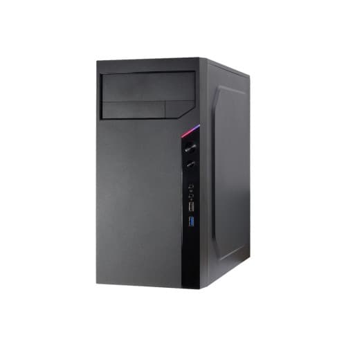 Inter-Tech IT-6505 Reto - microtower - micro ATX Svart