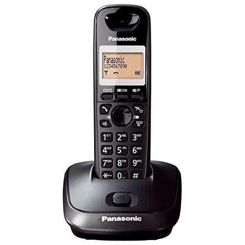 Panasonic KX-TG2511FX 240 g, Svart, Nummerpresentation, Trådlös anslutning, Telefonbokskapacitet 50 poster, Svart