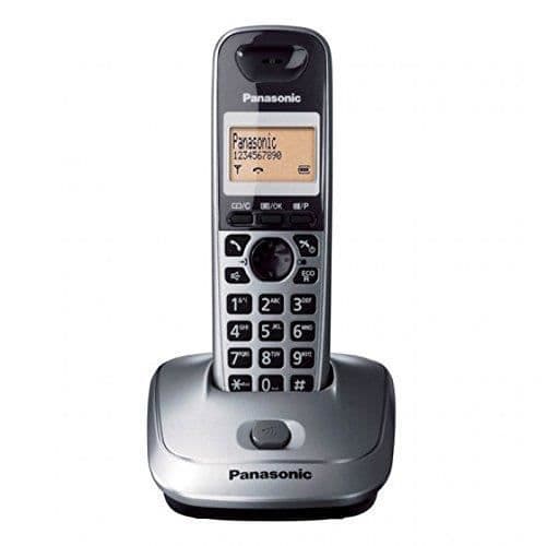 Panasonic KX-TG2511FXM Bakgrundsbelysningsknappar, Svart, Nummerpresentation, Trådlös anslutning, Telefonbokskapacitet