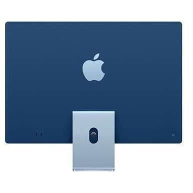 iMac 24" 2021 M1 3,2 Ghz 8 GB 256 GB 8-core GPU Blå - Renoverad - Mycket bra skick- REFURBISHED