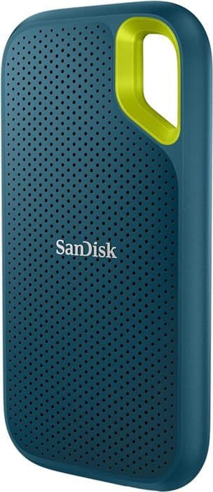 SanDisk Extreme 1050MB/s R 1000MB/s W 2TB Bärbar Solid State Drive (SDSSDE61-2T00-G25M)