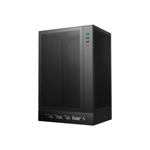DeepCool CH170 DIGITAL - mini-ITX Svart