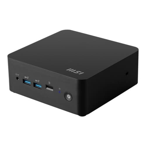 MSI Cubi NUC 1M 003EU - mini-PC Core 3 100U 1.2 GHz - 8 GB - SSD 512 GB Svart