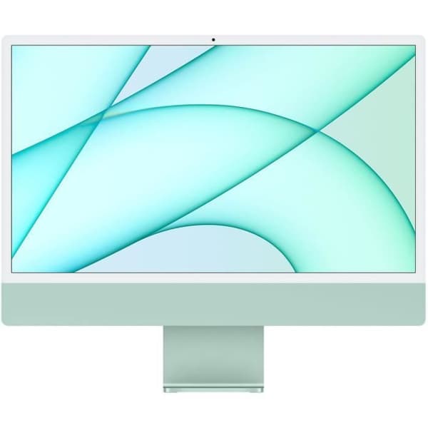 iMac 24" Apple M1 3,2 Ghz 8 Go 256 Go SSD Grön - Apple GPU - Utan tillbehör (2021) - Renoverad - Mycket bra skick- REFURBISHED