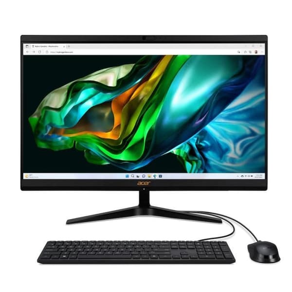 PC All-in-One - ACER - Aspire C24-1800 - Intel Core i5 - 8 GB RAM - 512 GB SSD Svart