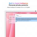 Pikkukuva 5 / 9: Apple iMac 24" M4 16 Gt, 256 Gt -tietokone, pinkki (MWUG3)