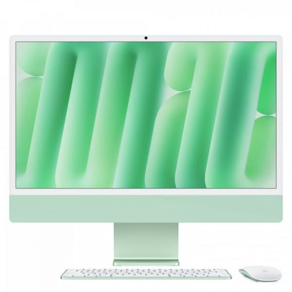 Apple iMac 24" M4 16 GB, 256 GB -dator, grön (MWUY3)