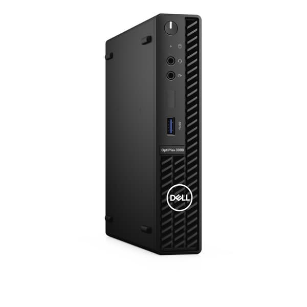 BEGAGNAD Dell OptiPlex 3090 Micro i5 (gen 10) 16GB 256GB SSD med WiFi Windows 11 Pro Svart