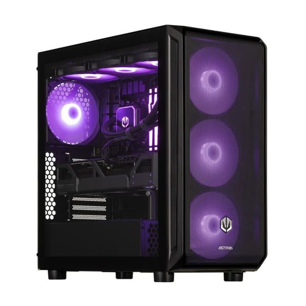 Bordsdator Actina KOMACNGIP0242 AMD RYZEN™ 9 9900X 32 GB RAM 2 TB SSD Svart