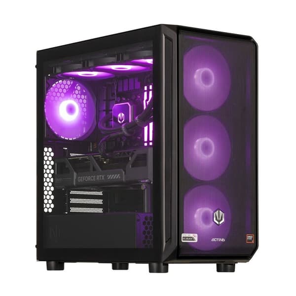 Pöytä-PC Actina KOMACNGIP0195 AMD RYZEN™ 9 9900X 32 GB RAM 2 TB SSD musta