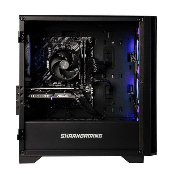 Shark Maelstrom R714 Gaming PC/R7-5700X , RTX5060Ti 8G, 1TB NVMe , 32GB DDR4, Air-COOLER, 650W, Windows 11 home