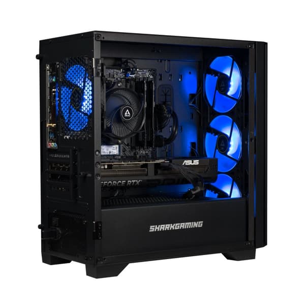 Shark Maelstrom R712 Gaming PC/Maelstrom, R7-5700X, RTX 5070 12G , 2TB NVMe  , 32GB  , Air Cooler, Windows 11 home, 700W